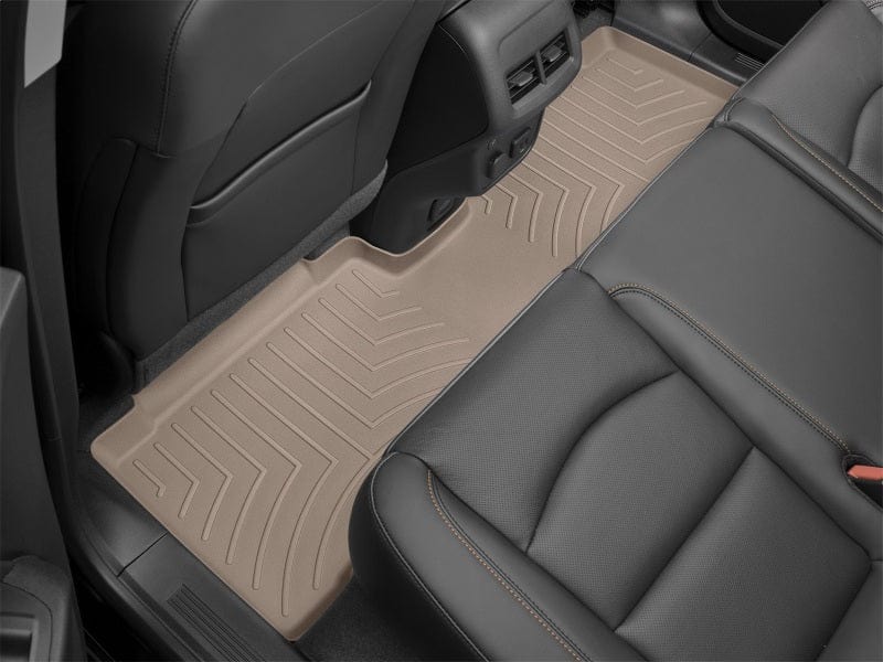 Kies-Motorsports WeatherTech WeatherTech 05-06 Audi A6/S6 Rear FloorLiner - Tan (2pcs)