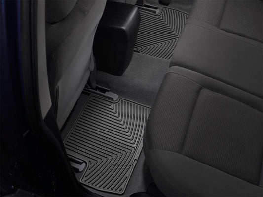 Kies-Motorsports WeatherTech WeatherTech 06-12 BMW 3-Series Coupe Rear Rubber Mats - Black