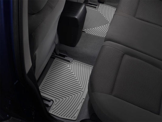 Kies-Motorsports WeatherTech WeatherTech 06-12 BMW 3-Series Coupe Rear Rubber Mats - Grey