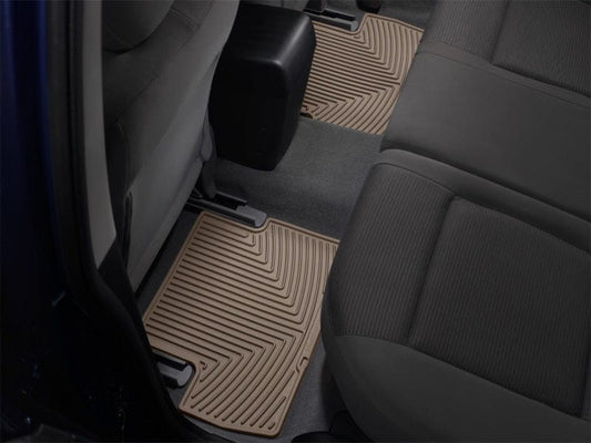 Kies-Motorsports WeatherTech WeatherTech 06-12 BMW 3-Series Coupe Rear Rubber Mats - Tan