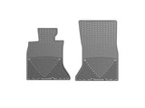 Kies-Motorsports WeatherTech WeatherTech 11+ BMW 5-Series (F10) Front Rubber Mats - Grey