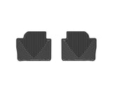 Kies-Motorsports WeatherTech WeatherTech 12+ BMW 3-Series (F30) Rear Rubber Mats - Black