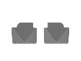 Kies-Motorsports WeatherTech WeatherTech 12+ BMW 3-Series (F30) Rear Rubber Mats - Grey