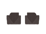 Kies-Motorsports WeatherTech WeatherTech 2012+ BMW 3-Series (F30) Rear Rubber Mats - Cocoa