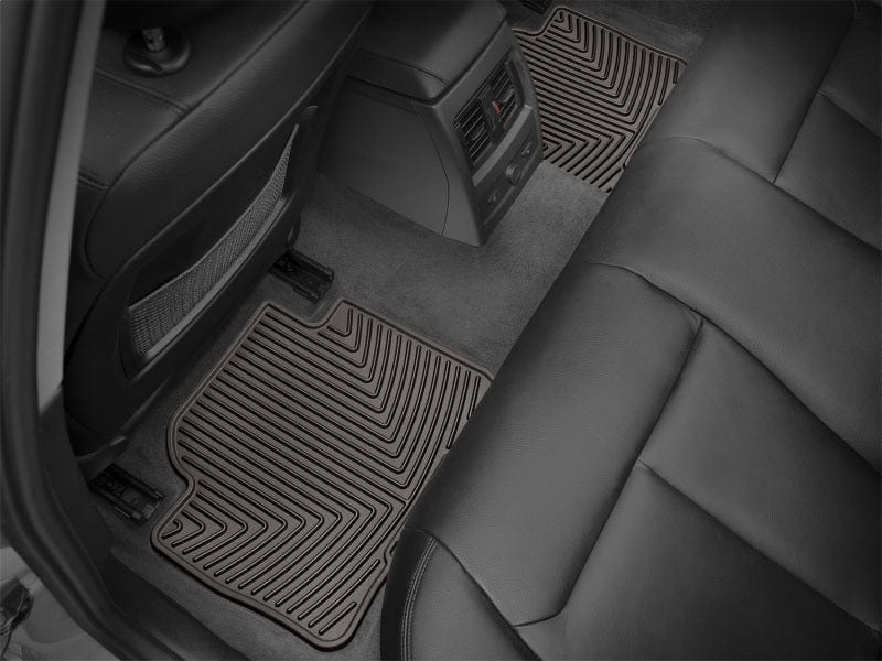 Kies-Motorsports WeatherTech WeatherTech 2012+ BMW 3-Series (F30) Rear Rubber Mats - Cocoa