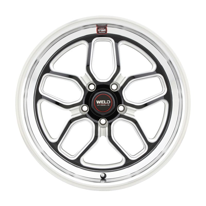 Kies-Motorsports Weld Weld S152 18X12 Laguna Drag 5X120 ET52 BS8.50 Gloss Black MIL Dia 78.1