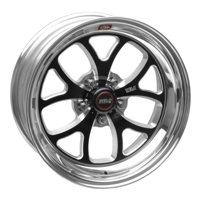 Weld S76 17x5 / 5x4.75 BP / 2.9in. BS Black Wheel (Low Pad) - Non-Bead ...