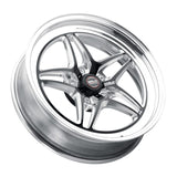 Kies-Motorsports Weld Weld S81 17x10 / 5x115 BP / 6.7in BS Black Wheel (High Pad) - Non-Beadlock