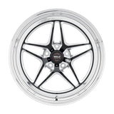 Kies-Motorsports Weld Weld S81 17x10 / 5x115 BP / 6.7in BS Black Wheel (High Pad) - Non-Beadlock