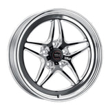 Kies-Motorsports Weld Weld S81 17x10 / 5x115 BP / 6.7in BS Black Wheel (High Pad) - Non-Beadlock