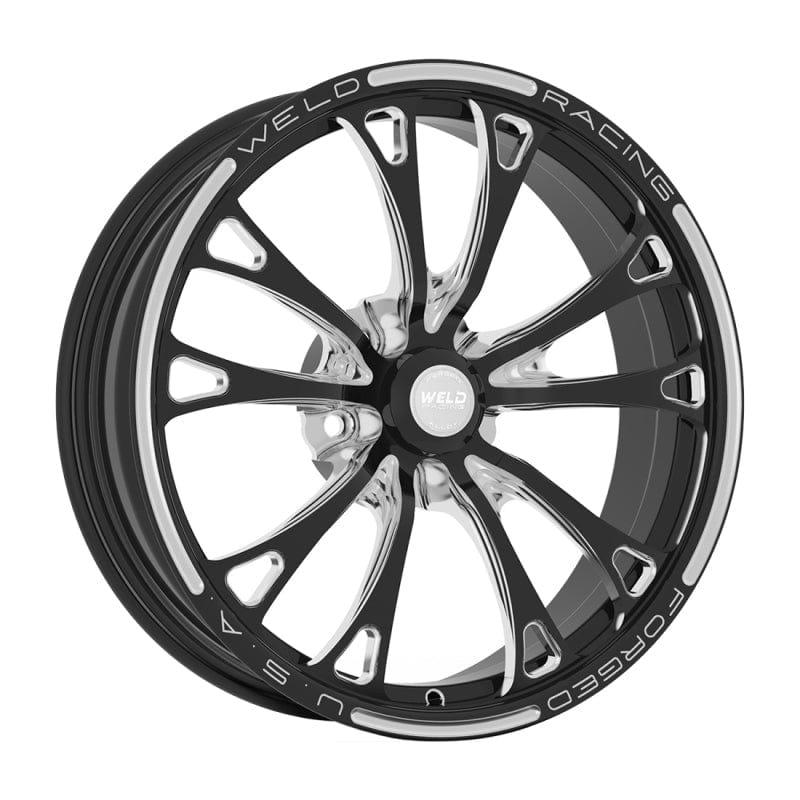 Kies-Motorsports Weld Weld V-Series 2.0 18x6 / 5x115 / 2.7in. BS Black Wheel