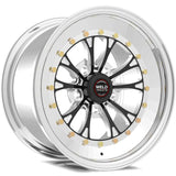 Kies-Motorsports Weld Weld Vitesse 15x10 / 5x120mm BP / 7.5in. BS Black Wheel - Non-Beadlock