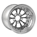 Kies-Motorsports Weld Weld Vitesse 15x10 / 5x4.5 BP / 5.5in. BS Black Wheel - Non-Beadlock