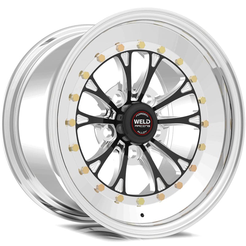 Kies-Motorsports Weld Weld Vitesse 15x10 / 5x4.5 BP / 5.5in. BS Black Wheel - Non-Beadlock