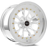 Kies-Motorsports Weld Weld Vitesse 15x8 / 5x4.75 BP / 3.5in. BS Polished Wheel - Non-Beadlock