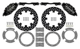 Kies-Motorsports Wilwood Wilwood 17-21 Can-Am X3RS Black 6-Piston Rear Kit 11.25in - Drilled Rotors