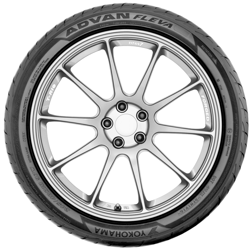 Kies-Motorsports Yokohama Tire Yokohama Advan Fleva V701 Tire - 185/55R15 82V