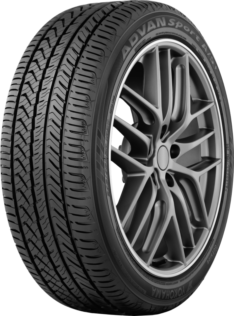 Kies-Motorsports Yokohama Tire Yokohama Advan Sport A/S+ Tire - 245/45R18 100W